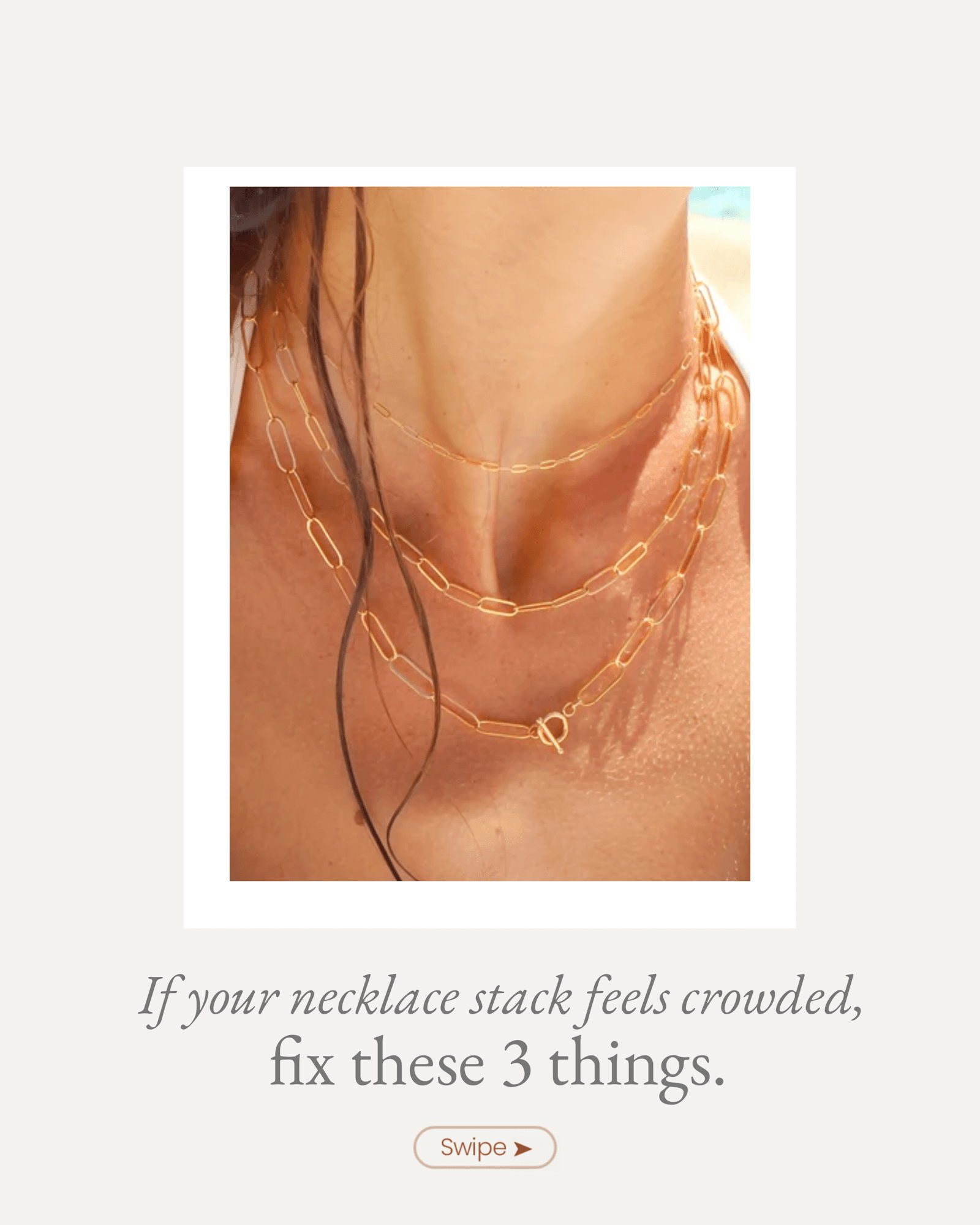 Jaded jewellery product carousel creative